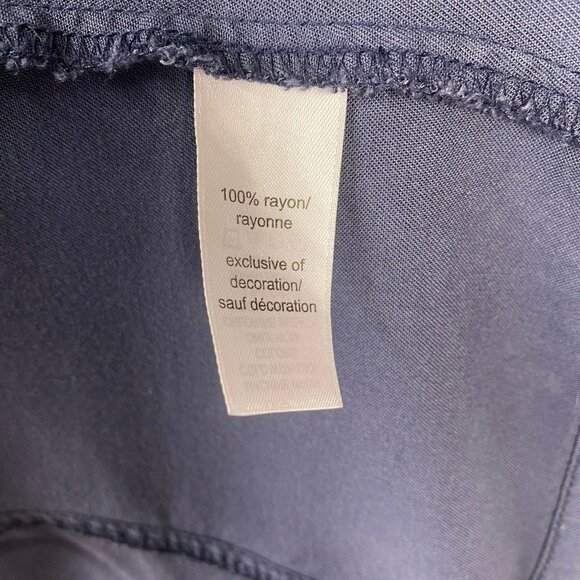 Maurices Jacket Womens Size Small Gray Blue Zip Front Utility Field Hood Rayon - Picture 4 of 5